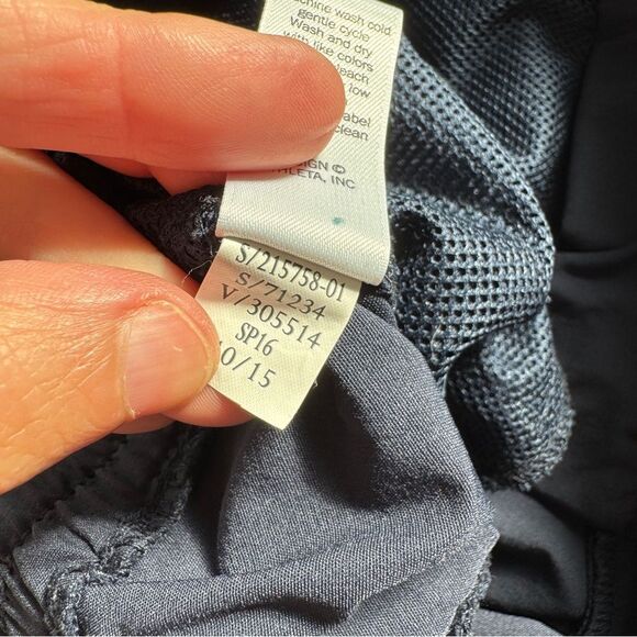 Athleta Trekkie Relaxed Mid Rise Jogger Navy Size 16T - Picture 9 of 9